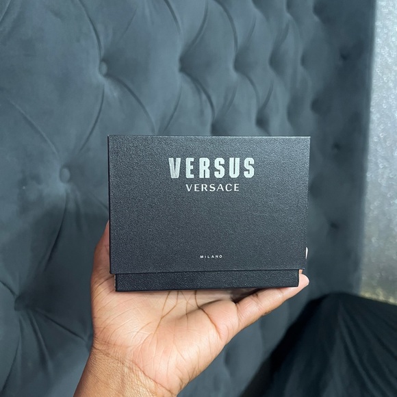 Versus Versace Black and Gold Watch